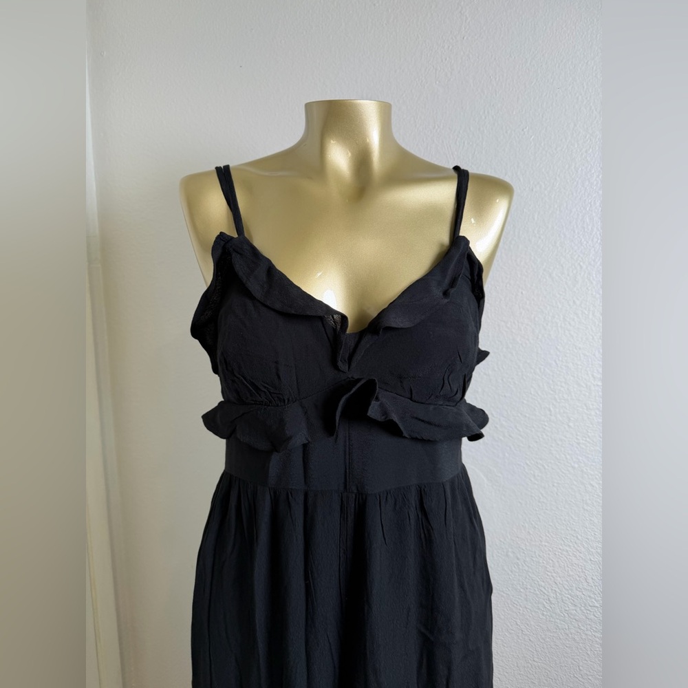 American Eagle Outfitters Black Sleeveless Jumpsuit S - Picture 7 of 9